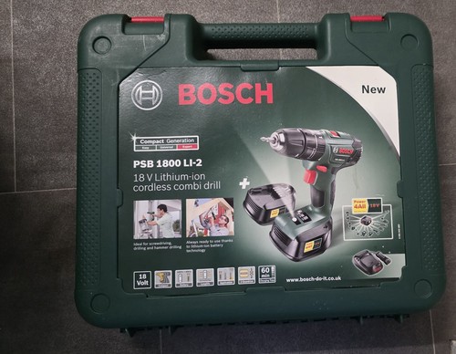 Bosch psb 1800 cordless - 1800, li-2